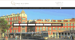 Desktop Screenshot of chezriviera.com